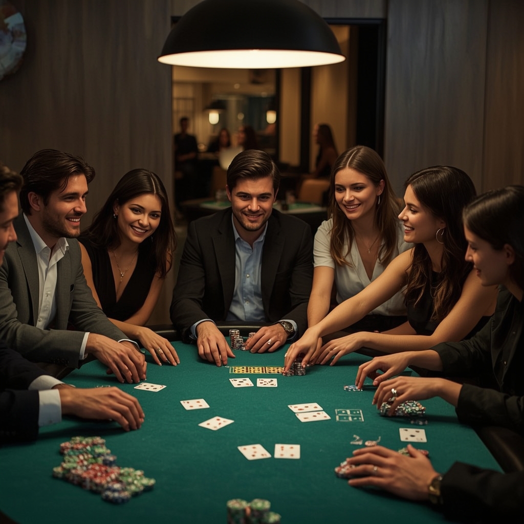 Poker en direct au WIN UNIQUE CASINO