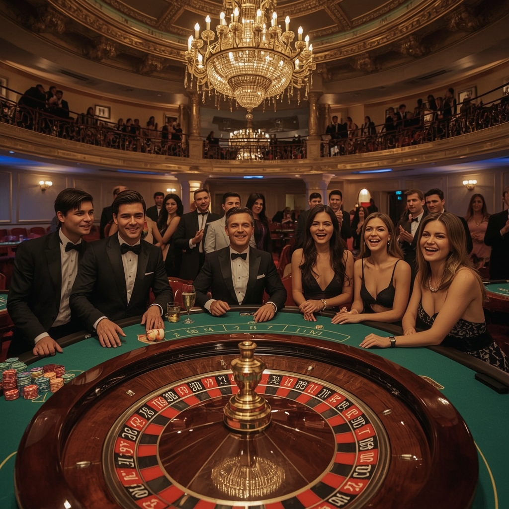 Roulette en direct sur WIN UNIQUE CASINO